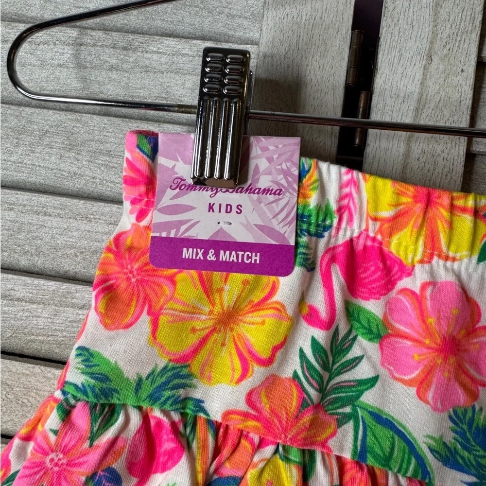 Tommy Bahama Floral Multicolor Skort. Shorts. NWT. Size 7/8 Coastal Chic